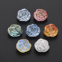 Прозрачные стеклянные бусины GLAA-S190-022