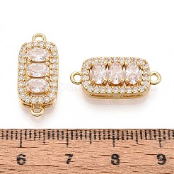 Латунные подвески из прозрачного кубического циркония&nbsp;KK-N284-05G