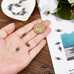 20 шт. спиральные наконечники шнура из нержавеющей стали STAS-FH0002-39