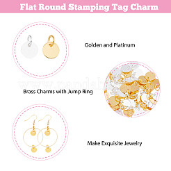 100шт 2 цвета латунные подвески&nbsp;KK-FH0007-29A