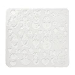 Рождественские темы силиконовые Молды для подвесок своими руками SIMO-L002-02B