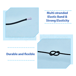 10.94 ярд 1 комплекта круглых полиэстеровых эластичных шнуров OCOR-NB0001-96B