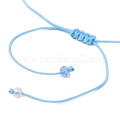 Браслеты из бисера в форме цилиндра из стеклянного бисера BJEW-MA00171-01