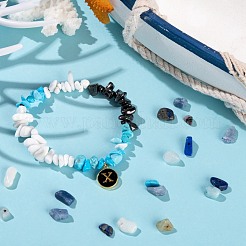 60 г 4 стиля натуральных и синтетических бусинок из драгоценных камней G-FS0001-40