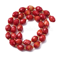 Бусины из натурального белого нефрита G-D305-B01-01L