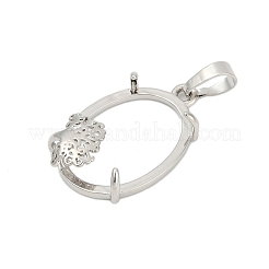 Сеттинги для кулона (кабошонов) KK-S521-07P