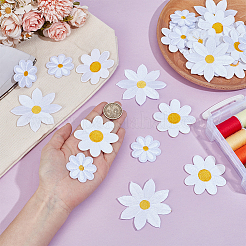 36 шт. 3 стиля полиэстеровых заплаток для термоприклеивания/пришивания&nbsp;PATC-GO0001-17