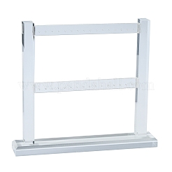 Органического стекла серьги стоит дисплеев X-EDIS-E008-01