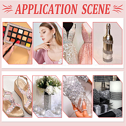 Стеклянный стразы горячая фиксация стразы DIY-PH0030-61