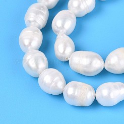 Нити из натурального культивированного пресноводного жемчуга PEAR-T006-19D