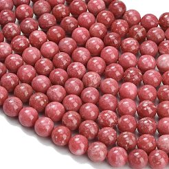 Натуральные нитки из бисера тулита&nbsp;G-C280-B17-8mm