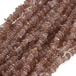 Природного кварца клубники нитей бисера G-D346-01A