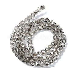 Гальванические стеклянные бусины X-EGLA-L018-B-AB03