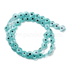 Ручной сглаза бусины бисер нитей LAMP-G164-10B-01