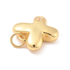 Кулоны из экологически чистой латуни с микропаве и кубическим цирконием KK-K268-19G