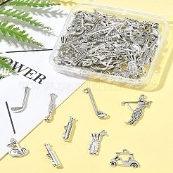 Сплавочные подвески тибетского стиля&nbsp;TIBEP-FS0001-34