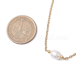 Украшения на день матери ожерелья с подвесками из натурального культивированного пресноводного жемчуга X-NJEW-JN05134-03