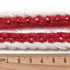 Двухцветная кружевная отделка из полиэстера&nbsp;OCOR-Q058-18