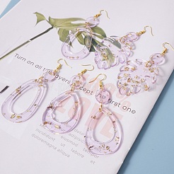 Серьги-подвески своими руками силиконовые Молды&nbsp;X-DIY-L021-68