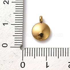 Подвески из нержавеющей стали 304 с черной эмалью STAS-R009-01G-M