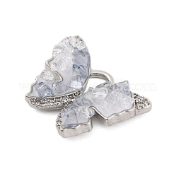 Подвески из натурального кварца и горного хрусталя&nbsp;KK-Z066-04P