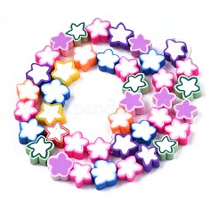 Полимерной глины ручной работы бисер нитей CLAY-S096-043I