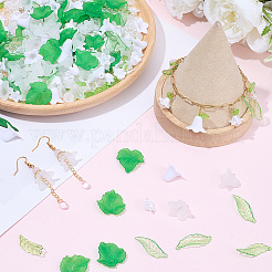 Наборы для самостоятельной сборки цветочных листьев&nbsp;DIY-BM0001-12D