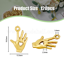 Сплавочные подвески тибетского стиля&nbsp;TIBEP-DC0001-20