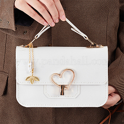 Подвески в форме цветка из листовой латуни и сплава HJEW-AB00496