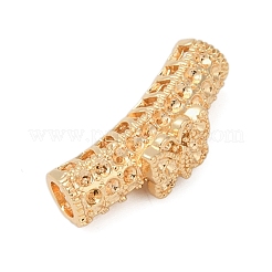 Латунные трубчатые европейские бусины KK-G532-05B-G