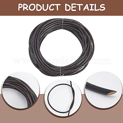 1 моток шнура из коровьей кожи&nbsp;WL-CL0001-17B