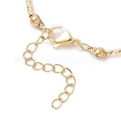 2 шт. браслеты из натурального радужного лунного камня&nbsp;BJEW-JB12558