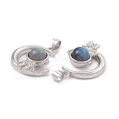 Природные подвески лабрадорита KK-A173-18P-02