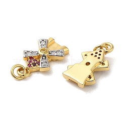 Стойки обшивки латунь микро проложить Циркон подвеску&nbsp;KK-Q795-13G