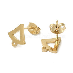 Ионное покрытие (ip) 304 нержавеющая сталь гвоздики фурнитура для сережек STAS-I206-21G