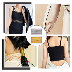 20 м 2 цвета нейлоновых эластичных шнуров EC-GF0001-27