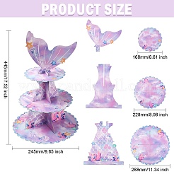 Подставка для торта в виде хвоста русалки ST-CJ0029-01