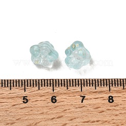 Прозрачные стеклянные бусины&nbsp;GLAA-D304-01B