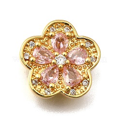 Многожильные звенья из латуни с паве из кубического циркония KK-F913-06G