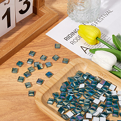 200 шт. мозаика из стекла цвета радуги&nbsp;GLAA-SP0001-15