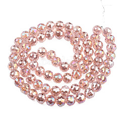 Гальванизируйте прозрачное стекло бисер нитей&nbsp;LS-EGLA-N002-46-H02