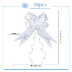 Пластиковые бантики&nbsp;AJEW-WH0460-118A