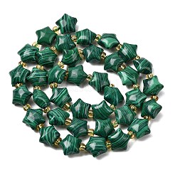 Синтез малахитовые бусины нити G-Z080-A31-10mm