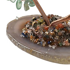 Натуральные зеленые чипсы из авантюрина&nbsp;DJEW-P017-B03