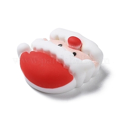 Кабошоны из непрозрачной смолы с рождественской тематикой RESI-Q217-03D