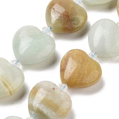 Натуральный цветок амазонитовые бусины пряди G-C150-A25-01