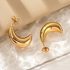 Серьги-гвоздики из нержавеющей стали 304&nbsp;EJEW-Q011-08G