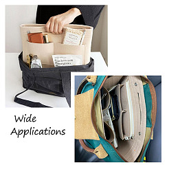 Косметички на молнии из войлока&nbsp;GN-TAC0001-05C