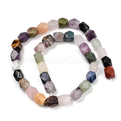 Природных драгоценных камней смешанного бисер нитей G-C220-B01-9x11mm