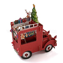 3d всплывающая бумажная открытка AJEW-P124-F02